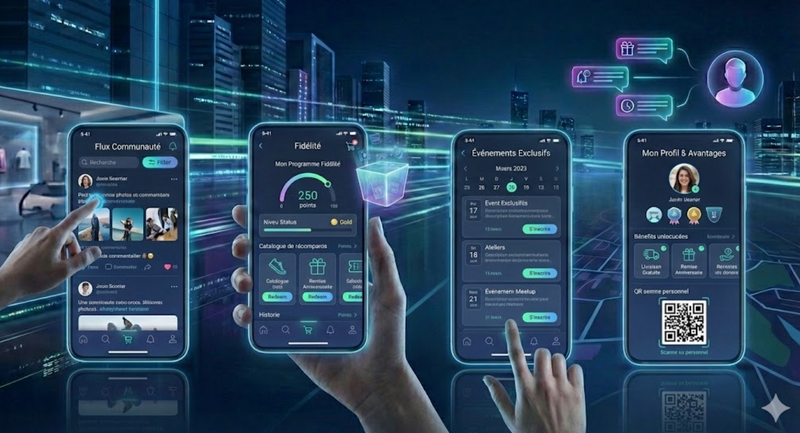 APP FIDÉLITÉ / COMMUNAUTÉ